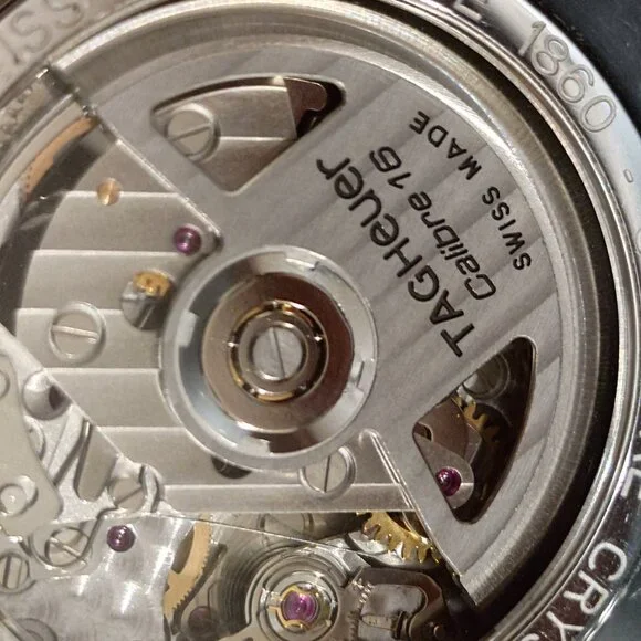 TAG Heuer Carrera day-date mens - stainless steel - brown dial - CA2A12 used - Picture 5 of 12